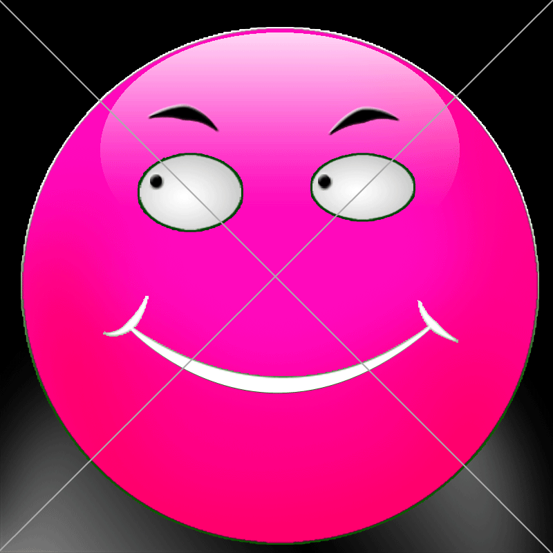 emoji Smiley Fool Pink