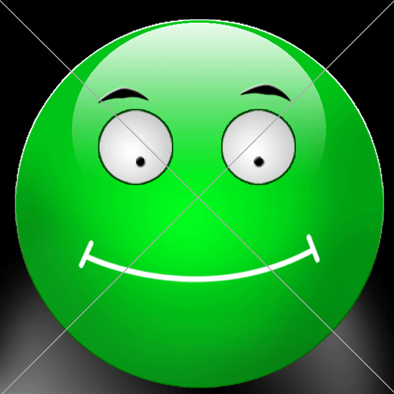 emoji Smiley Happy Green